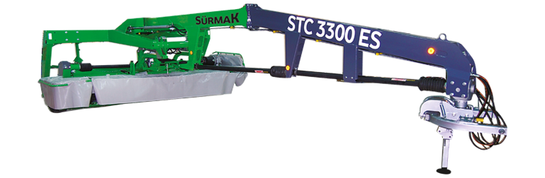 STC 3300 ES آلات حصد العشب بمكبس و قرص ذات نموذج سحب || Surmak Agricultural Machinery