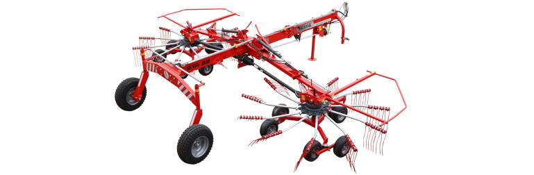 STR 22 مجرفة دوار مزدوج لجمع العشب || Surmak Agricultural Machinery
